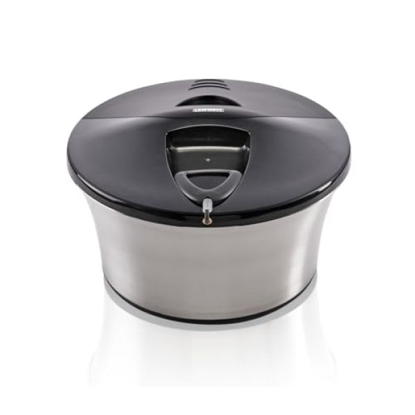 Leifheit Salatschleuder ProLine-Serie, Edelstahl (5,5 L)